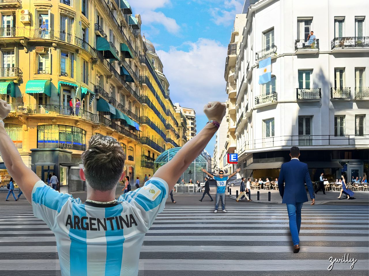 ¡GOL! - custom framed artwork