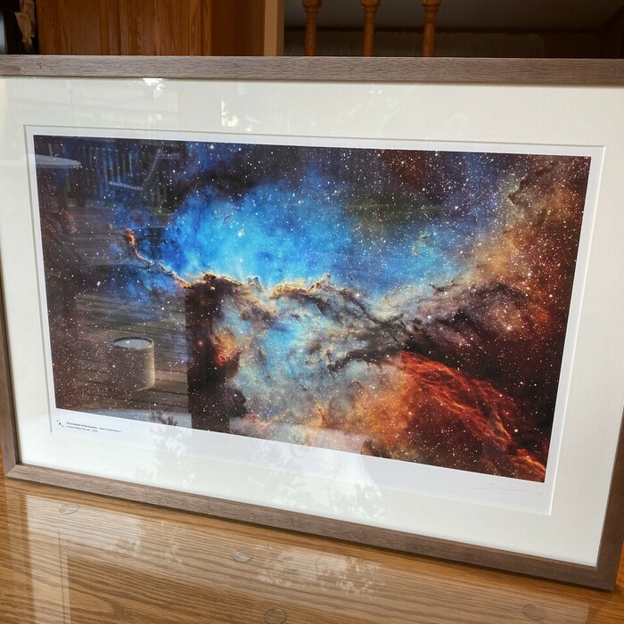 My custom frame turned out great, here's a pic for ya!