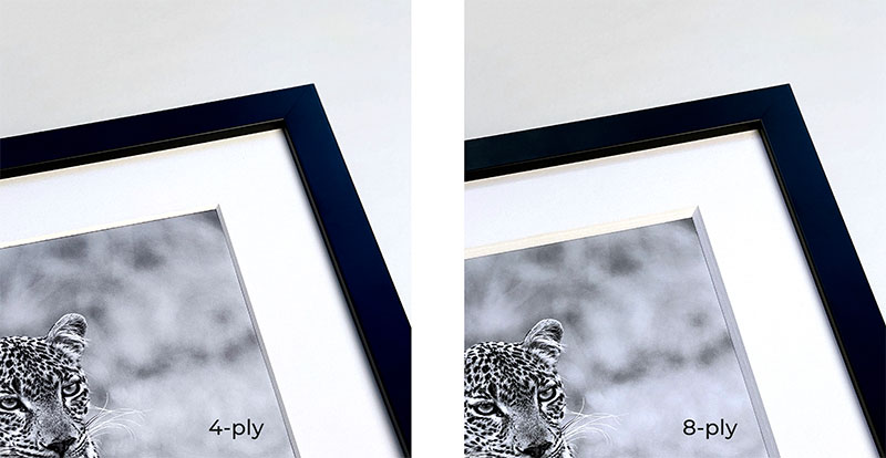 mat colors for custom frames online