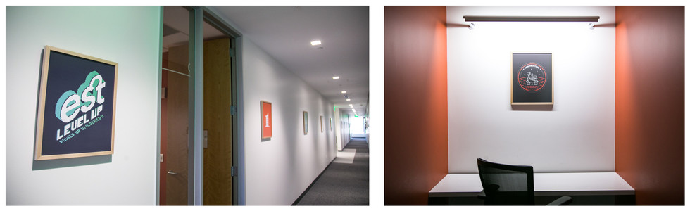 custom framing for the workplace