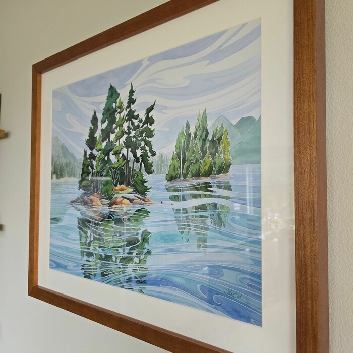 Verified review from Judy C: "Super easy to frame myself, everything included including the bumpers!"