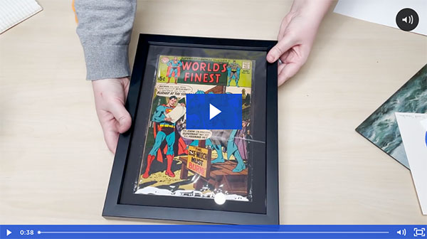 frame a comic book - level frames