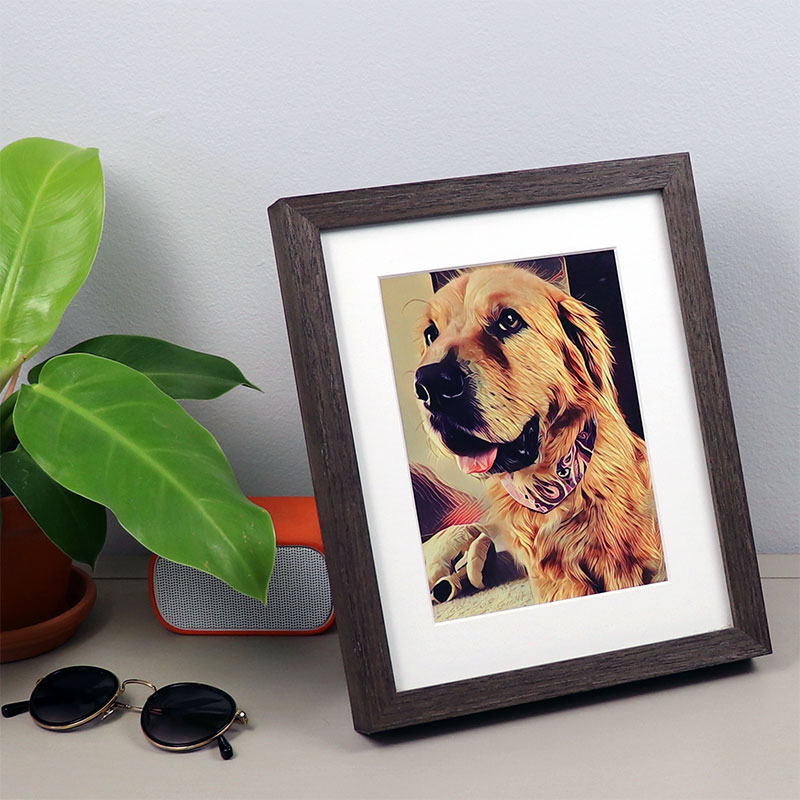 Tabletop picture frame - Espresso - Level Frames