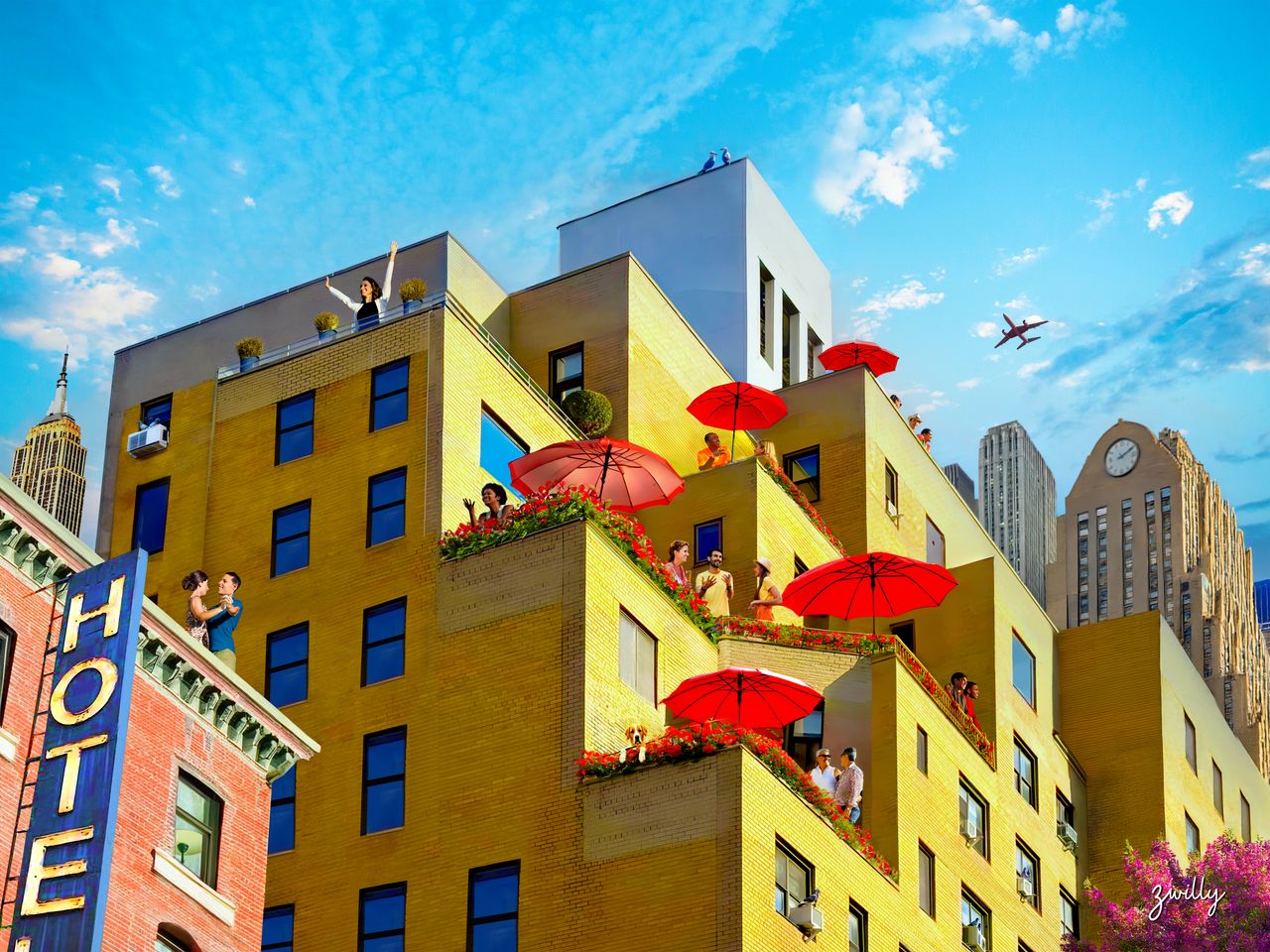 Lingering August - custom framed artwork