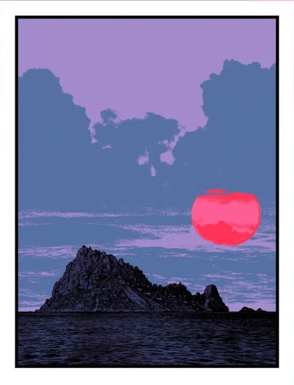 Dwellings 06  - custom framed artwork