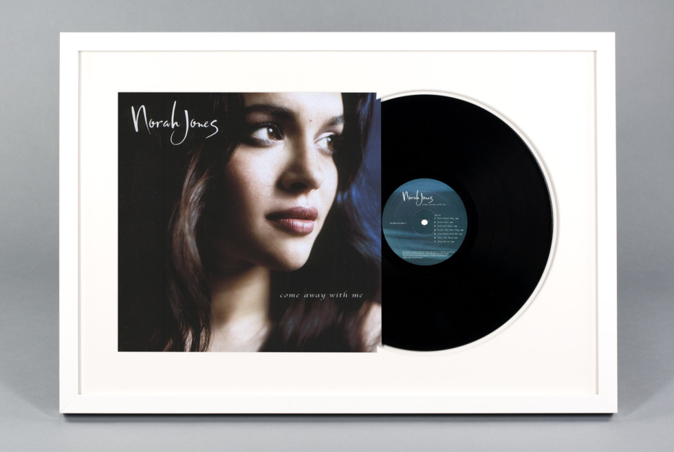 Come Away With Me by Norah Jones Framed Vinyl Record