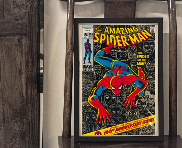 comic book framing
