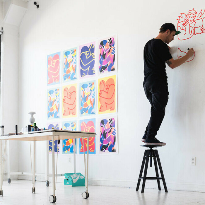 Efdot - custom framed artwork