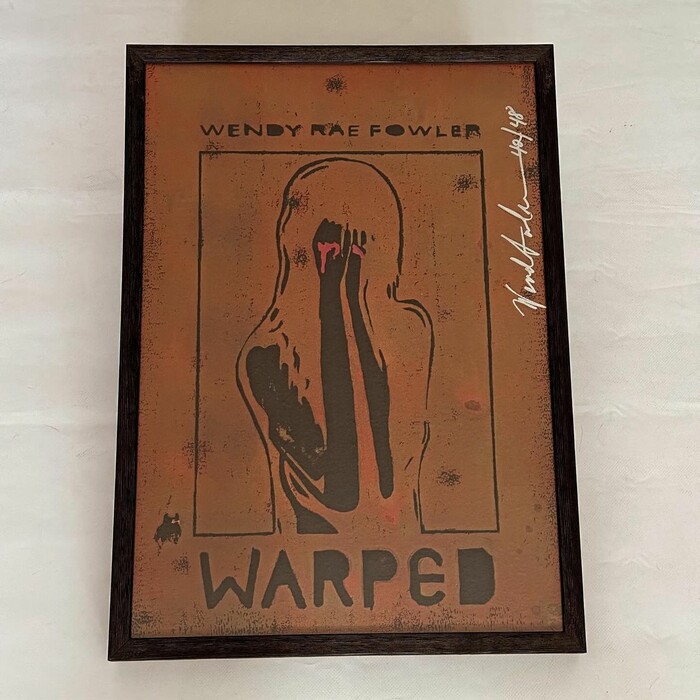 @vo_vinyl.obsession on Instagram: I bought this print more than a year ago, but finally bought a custom frame for it recently. Thanks @levelframes! 