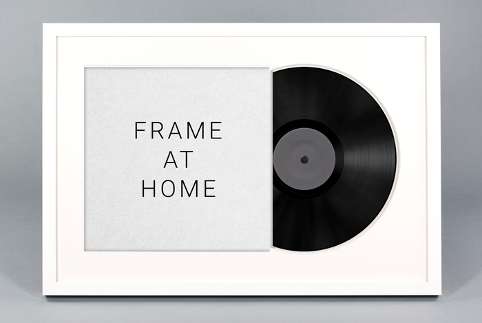 custom framing online - vinyl records