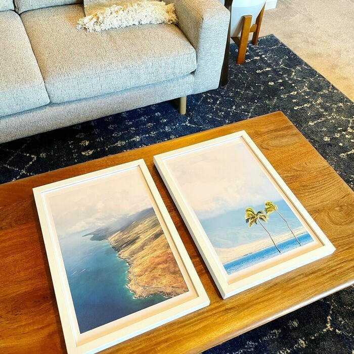 @joshwilson on IG: "Just unboxed a couple prints that were beautifully framed by @levelframes! They look so good I’m going to have to order more"