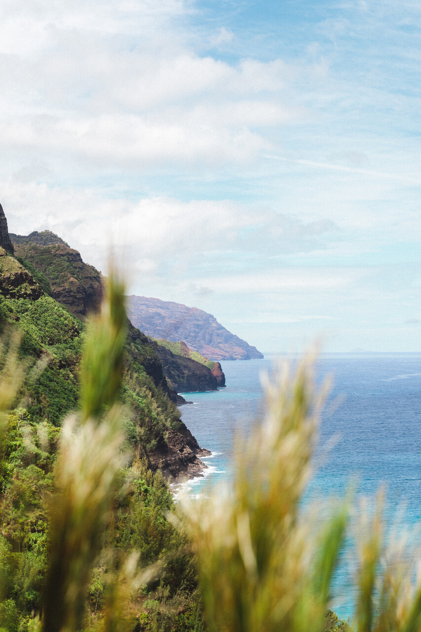 Na Pali Breeze - custom framed artwork