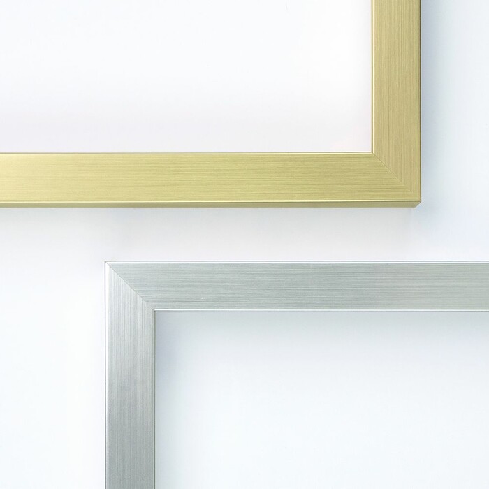 Modern Metals style picture frames