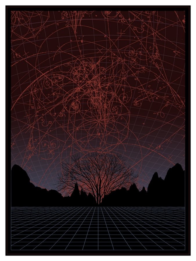 Continuum - custom framed artwork