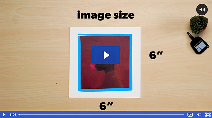 how to measure artwork with borders for online custom framing
