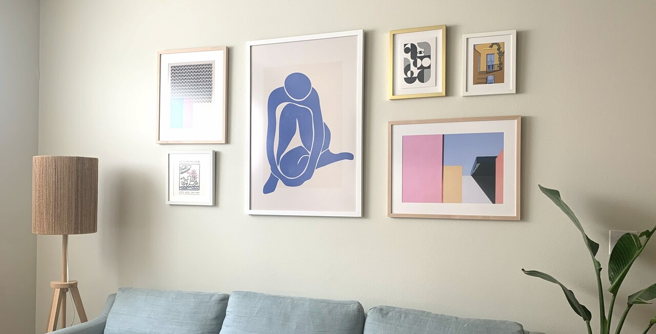 Gallery wall inspiration - Level Frames online framing