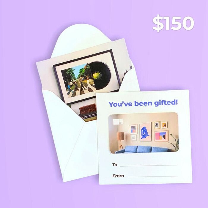 Give the gift of custom framing with a $150 gift card