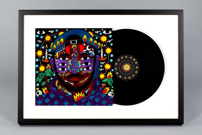 custom framing online - vinyl records