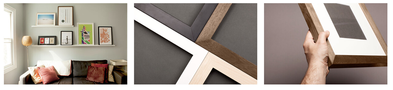 Frame a photo with museum quality materials