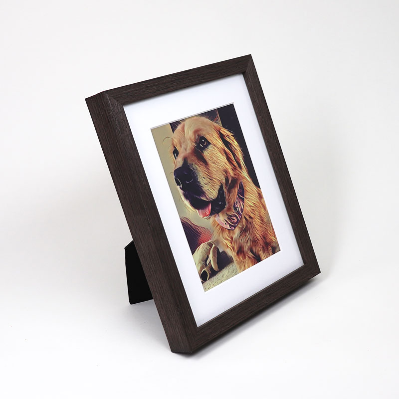 Espresso Tabletop Picture Frame - Level Frames