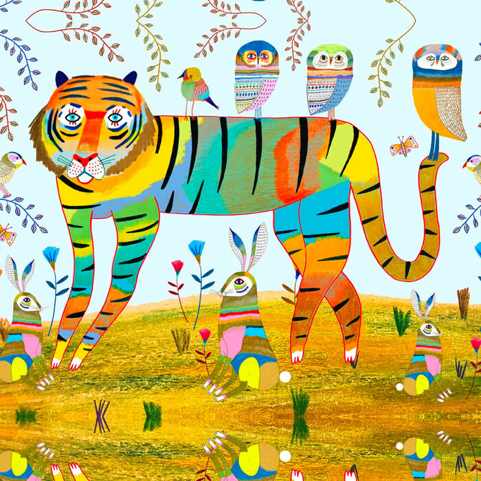 Ashley Percival  - custom framed artwork