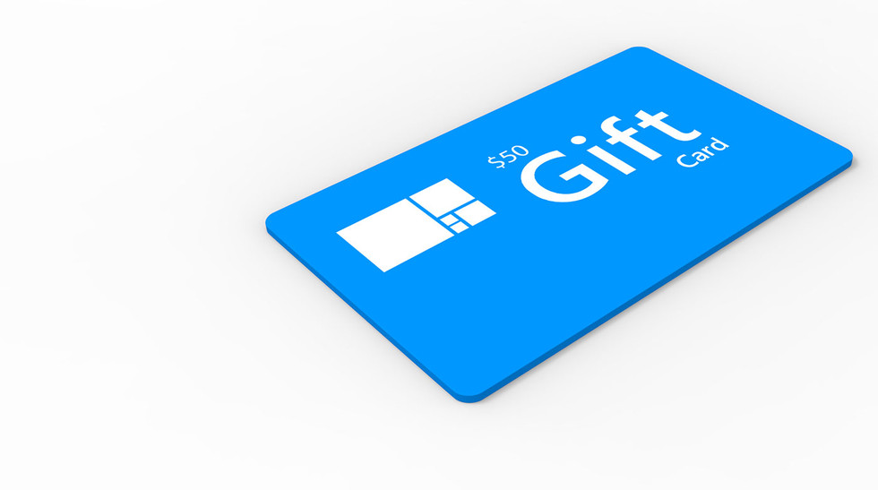 Custom Framing Gift Cards