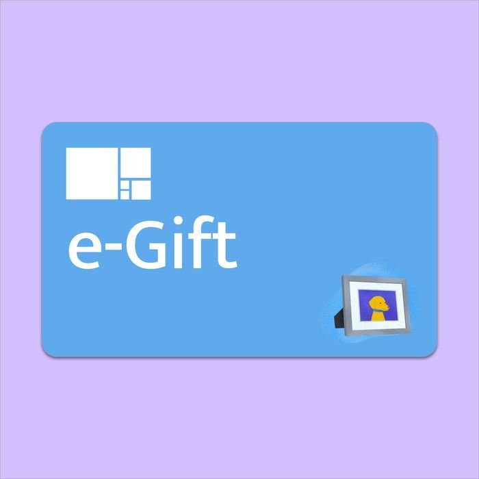 Give the gift of custom framing with an e-Gift Card