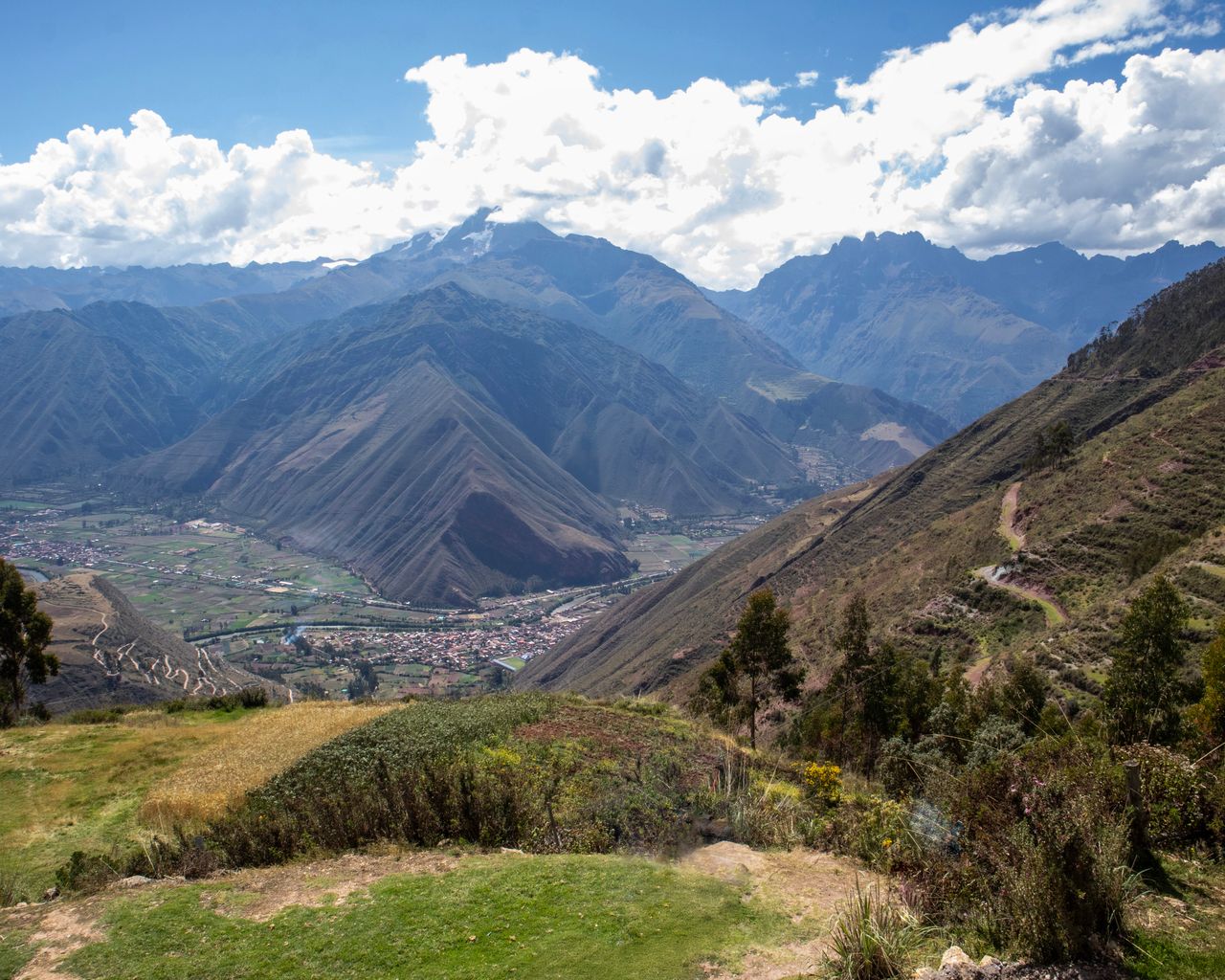 The Sacred Valley - custom framed artwork