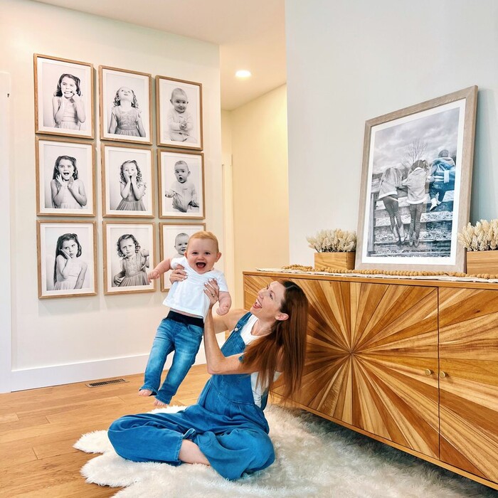 @rosiemaxhimer: Annnnnd it was about time Calvin was added to the wall! So once again I ordered these stunning prints from @levelframes !! You simply upload your photos or art prints, choose from a ton of stunning framing options, and your custom frames are created and sent right to your door! So definitely check out Level Frames for any of your custom framing needs!!!