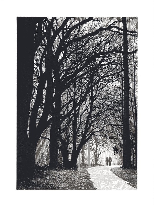 Ashes to Ashes - custom framed artwork