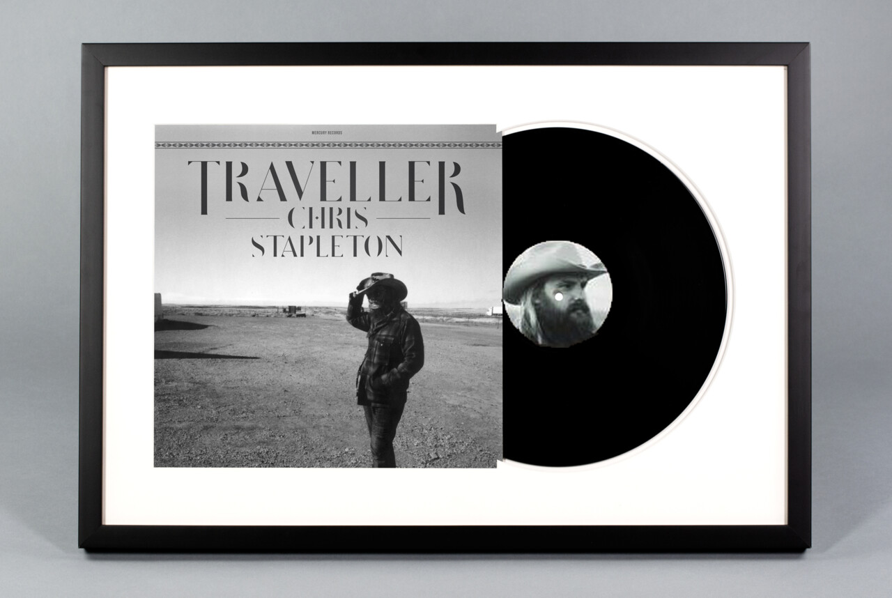 Framed Vinyl Album - Traveller by Chris Stapleton